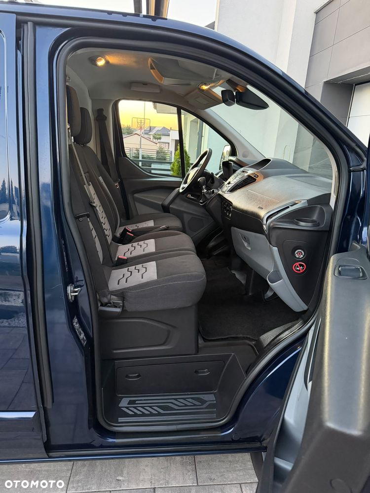 Ford CUSTOM L2H1 Długi Klima Elektryka Navi Tempomat Furgon 3os. 2xPdc Hak - 20