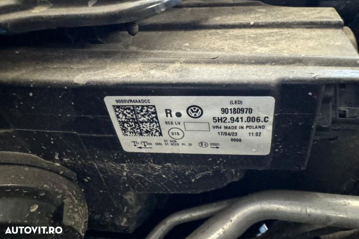 Far led dreapta complet  5H2941006C 90180970 Volkswagen VW Golf 8  [d - 2