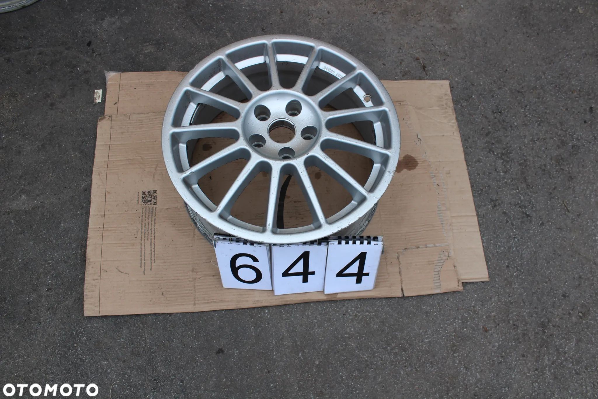FELGA ALUMINIOWA 1 sztuka CMS 303/1 KBA 45558  5x108  7x17  ET 45 - 1