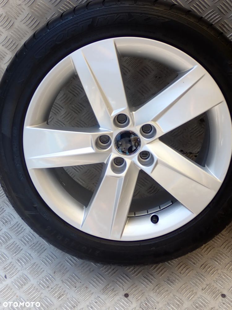 FELGI ALUMINIOWE SKODA 7JX16 ET 46 5X100 6V0601025 - 4