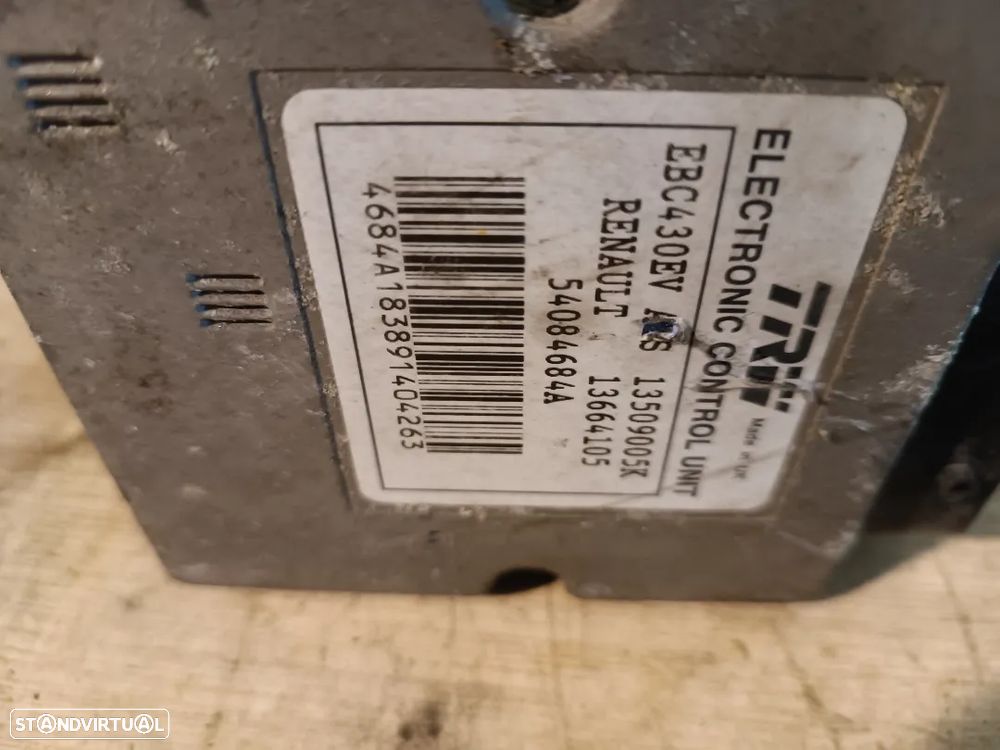 MODULO ABS RENAULT TRAFIC II / OPEL VIVARO 8200184211 91169033 - 4