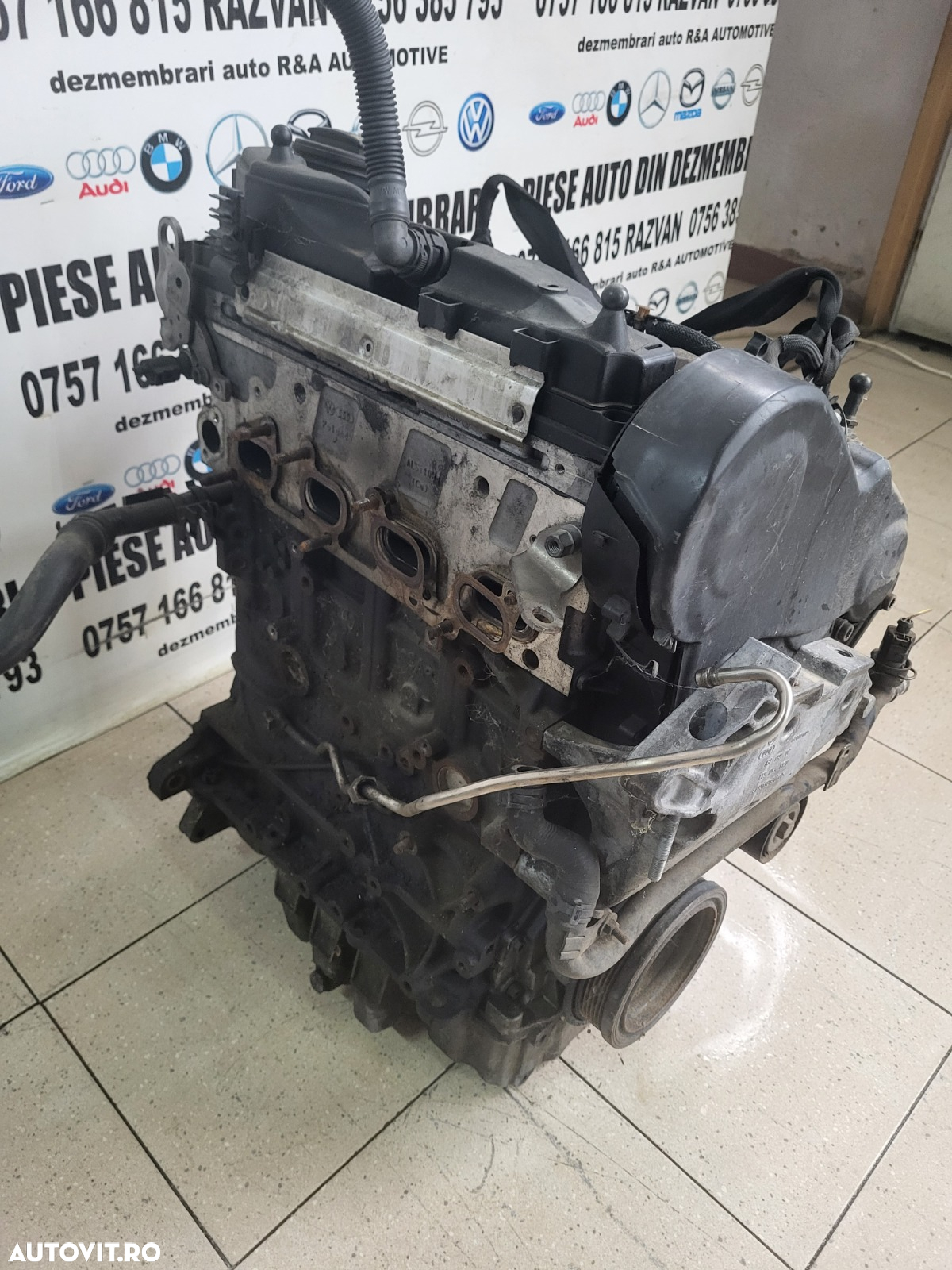 Motor Vw Seat Skoda 2.0 Tdi Euro 5 Cod CFG Sharan Touran Passat B7 CC Scirocco Golf Octavia Etc. - 2