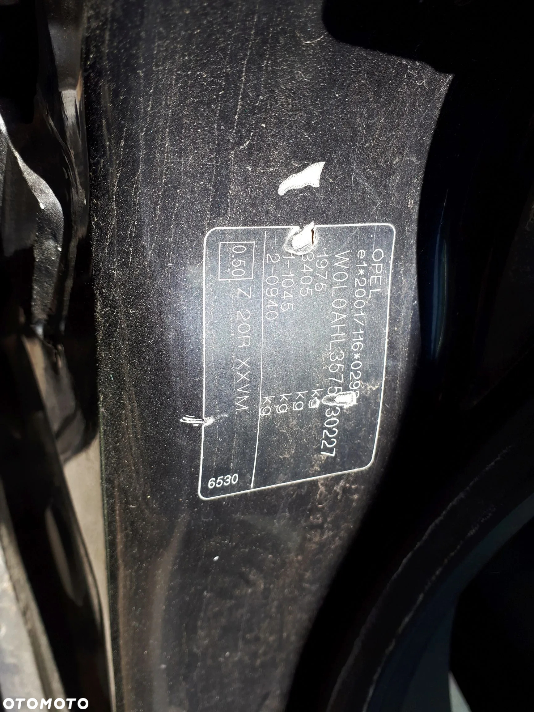OPEL ASTRA H III 04-06 KOMBI BŁOTNIK PRZÓD PRZEDNI PRAWY Z20R - 23