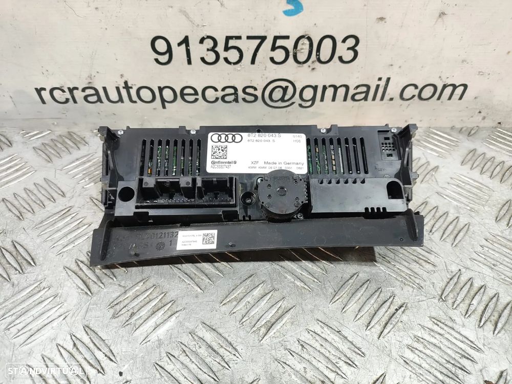 Display Sofagem Comando Chauffage Ar Condicionado AC Climatronic Continental VDO Audi A4 B8 A5 8T 8T2820043S A2C53307437 - 6