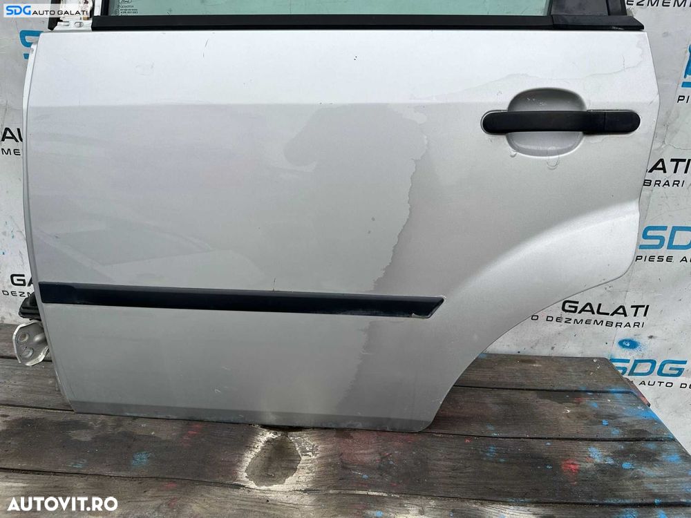 Usa Usi Portiera Portiere Stanga Spate cu Imperfectiuni Ford Fiesta Mk 5 2002 - 2008 [X3357] - 2