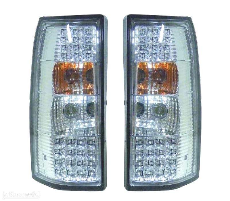 FAROLINS TRASEIROS LED OPEL OMEGA B CARAVAN 94-99 CROMADO - 1