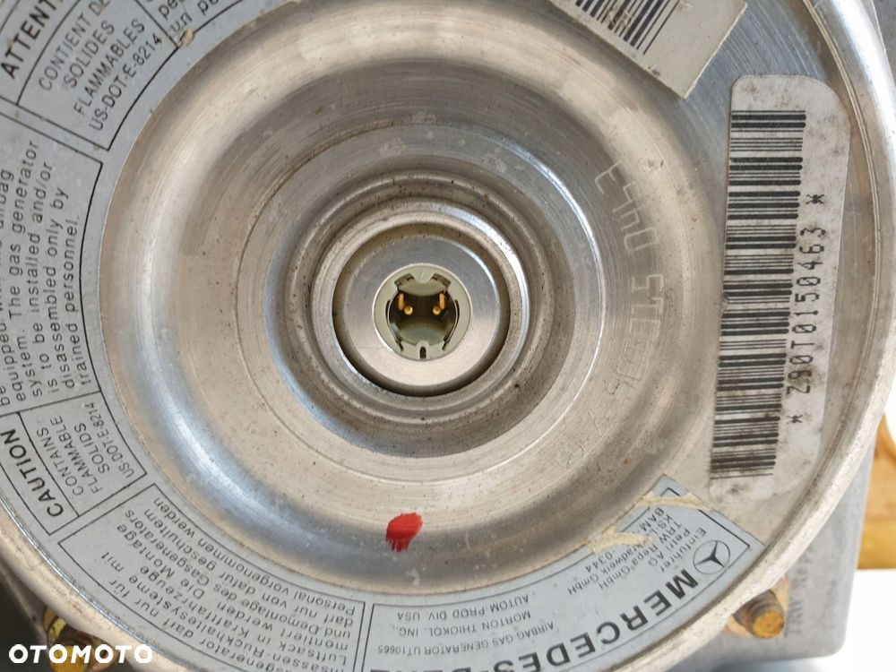 PODUSZKA POWIETRZNA PASAŻERA Mercedes W126 SEC Z90T015047B Z90T0150463 - 6