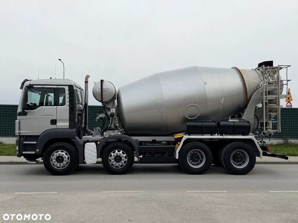 MAN TGS 32.400 8x4  // BETONOMIESZARKA STETTER // GRUSZKA // 10M3 // STEROWANIE ZEW. SMART CONTROL // - 5