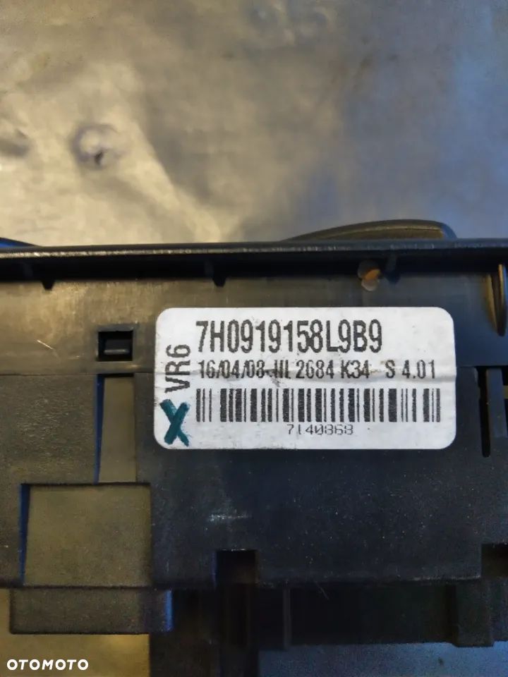 Panel nawiewu T5 7H0919158 L9B9 - 2