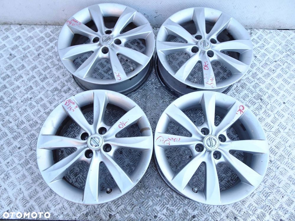 alufelgi kpl. nissan note e12 16" 4x100 et 45 - 1