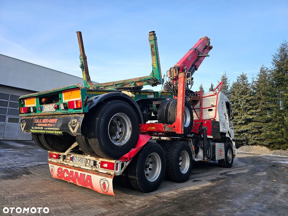 Scania R580 6x4 V8 + KESLA + WÓZEK DOLL CAŁY ZESTAW - 21