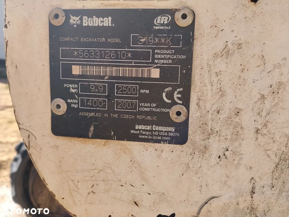 Mini koparkę bobcat 2007 rok godz.2300 - 8