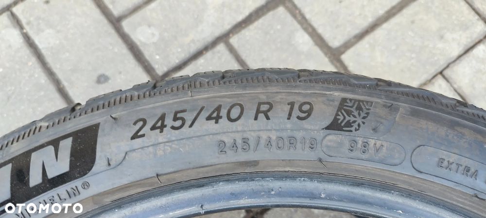 OPONY ZIMOWE 245/40R19 CALI MICHELIN PILOT ALPIN 5 (2518) 6mm ZIMA 2SZTUKI PARA - 6