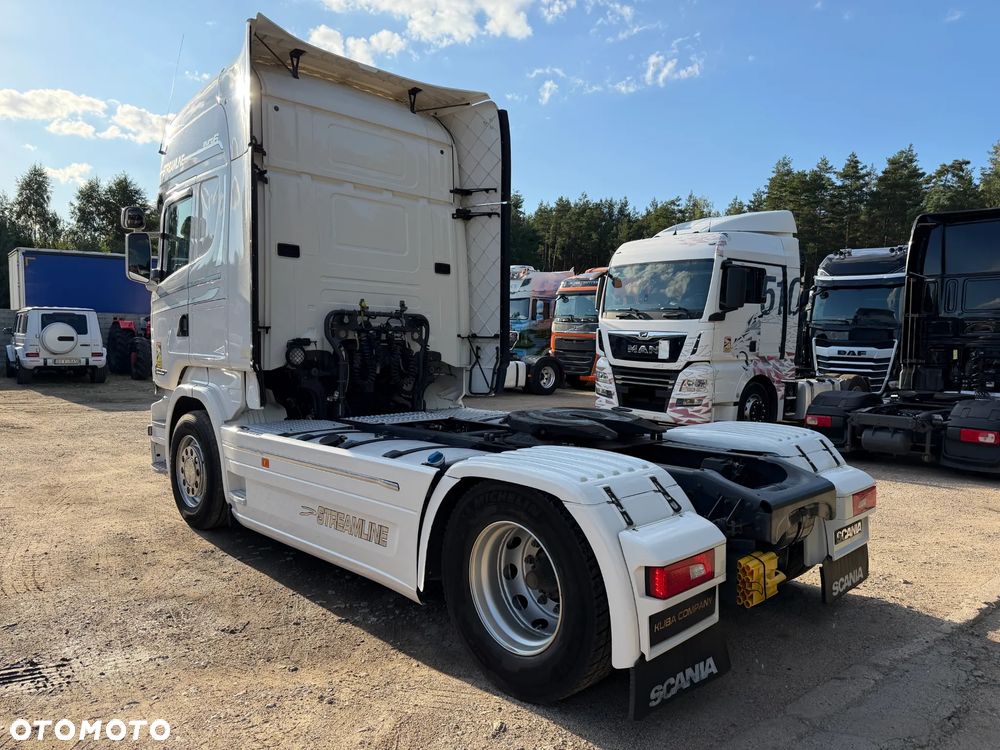 Scania R450 CROWN EDITION / HYDRAULIKA DWUOBWODOWA + 2 ZBIORNIKI PALIWOWE / RETARDER / LAMPY LED / TACHOGRAF NOWEJ GENERACJI GEN2v2 / FULL SPOJLERY / PIĘKNA SCANIA 2017 ROK !! - 6