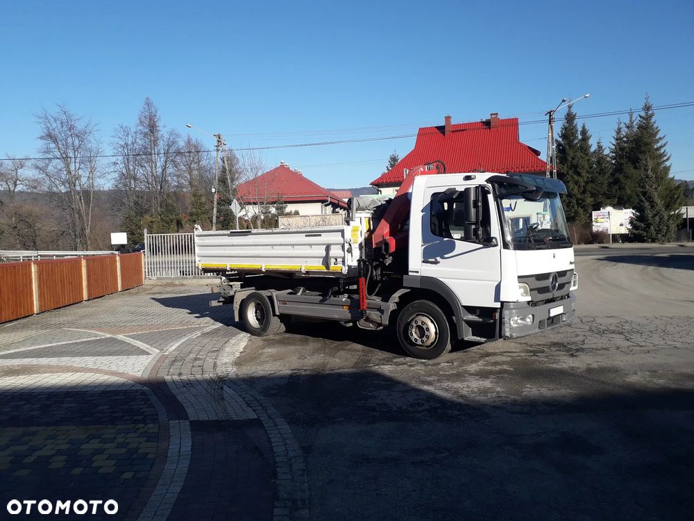Mercedes-Benz Atego 1222 + Żuraw HMF - 5