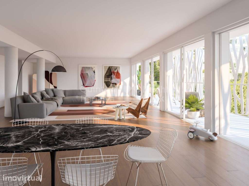 Apartamento T4 com varandas, localizado no Dafundo, Oeiras - Grande imagem: 2/22