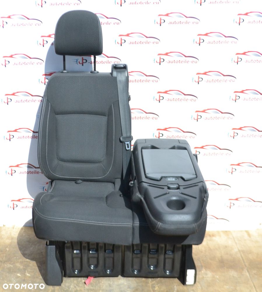 RENAULT TRAFIC 3 III 4 IV fotel lewy kierowcy Fotele Prawy Lewy Pasazera Ławka Dwójka - 1