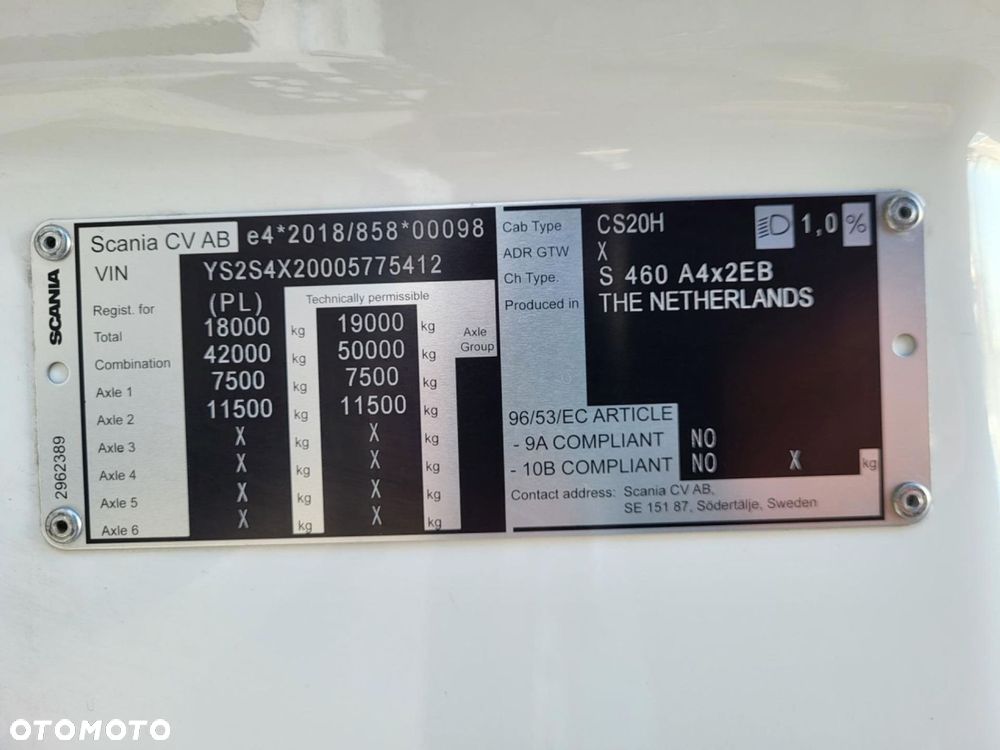 Scania S 460 A4x2EB Mega - 11