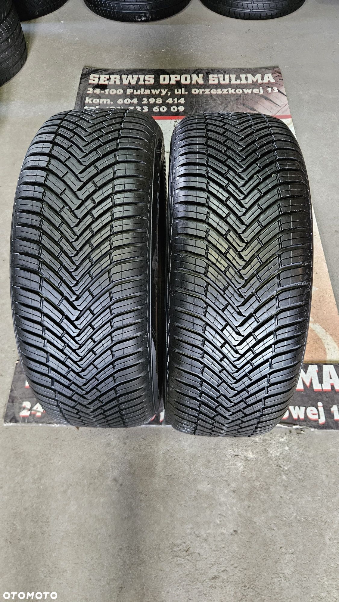 opony używane 235/55R18 Continental allseasoncontact - 1