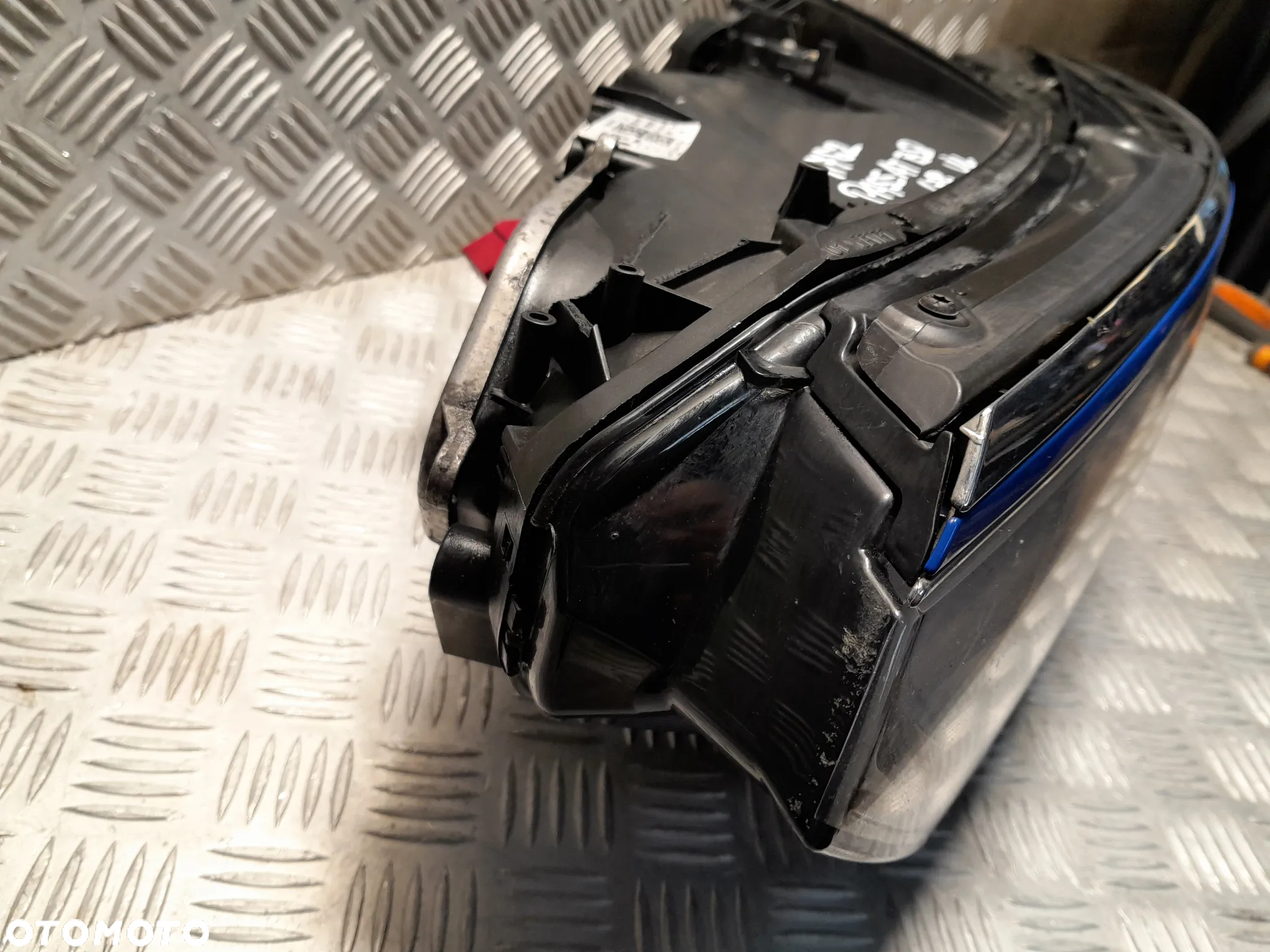 VW PASSAT B8 LAMPA REFLEKTOR LEWA PRZEDNIA LEWY PRZÓD FULL LED UK - 8