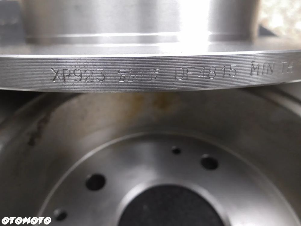 TRW CIVIC ACCORD HONDA TARCZE HAMULCOWE TYŁ KOMPLET PEŁNE 260MM DF4815 ACCORD VI 1.6/1.8/2.0/2.0D 10.98-12.02 CIVIC IX sedan (FB, FG) od 2011.09 - 3