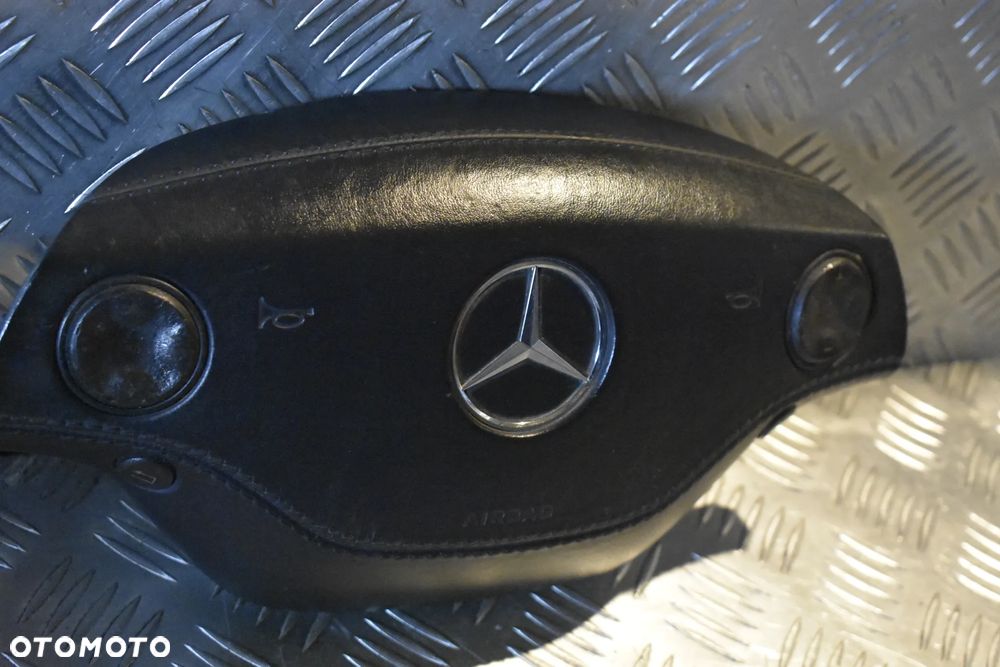 Mercedes w221 Poduszka airbag Czarna skóra - 2