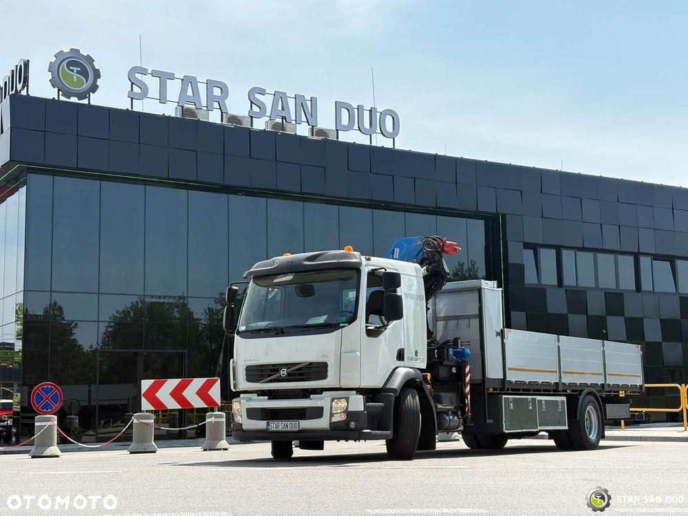 Volvo FE 240 4x2 HMF 1560 K3 HDS Żuraw Rotator Crane Kran - 11