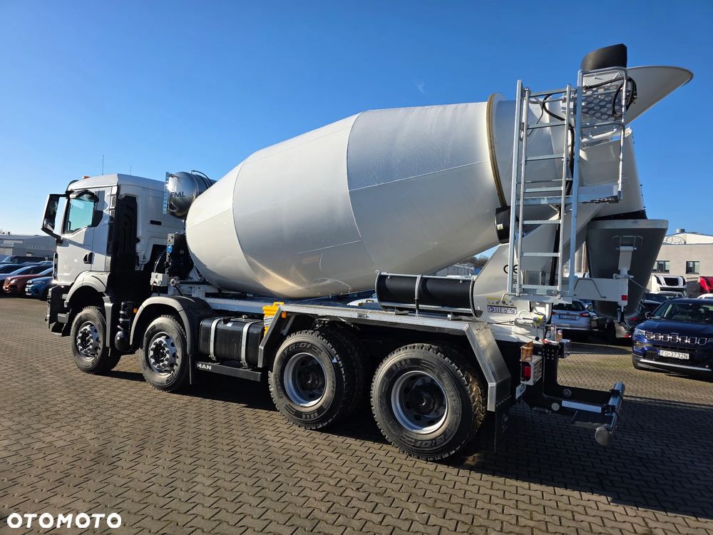 MAN TGS 35.440 8x4 z zabudową Betonomieszarki FML 10 M3 - 4