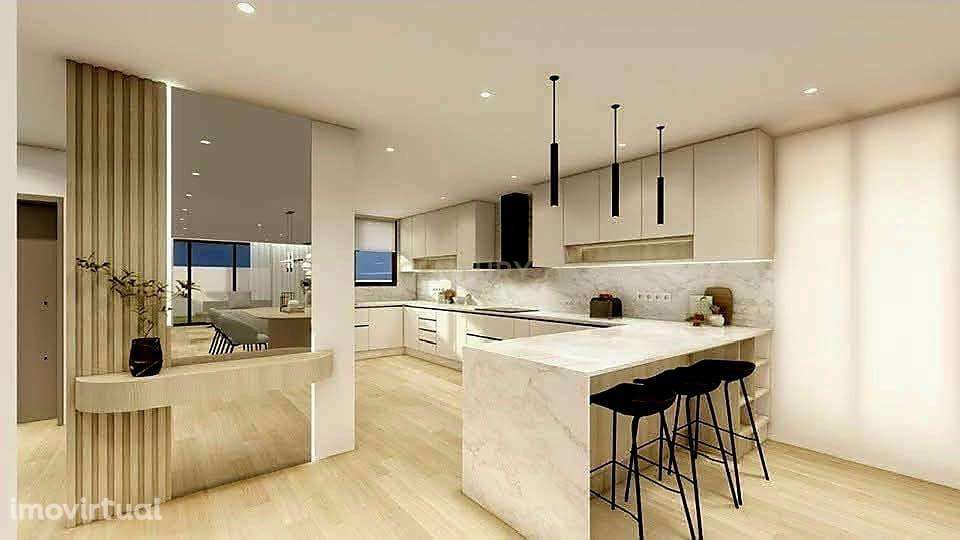 Moradia T3 Moderna em Construção Junto ao Metro da Póvoa de Varzim - Grande imagem: 5/25