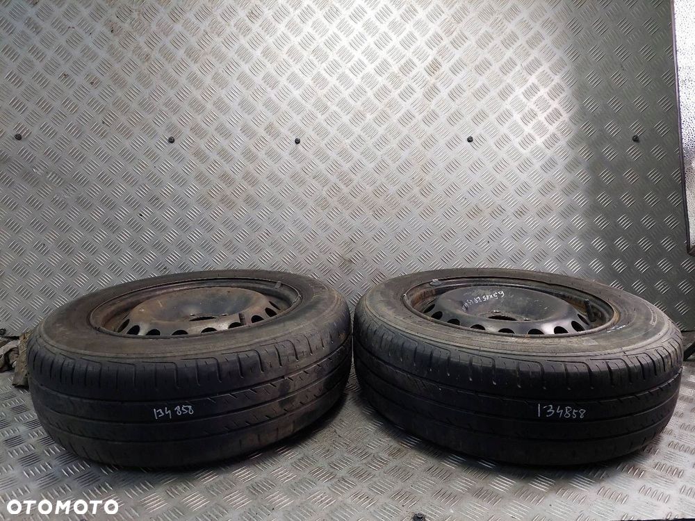 KOŁA FELGI OPONY LETNIE 2 SZT 4x100 6,5Jx15 ET45 195/65R15 RENAULT - 1