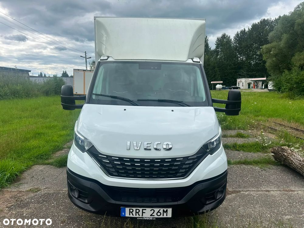 Iveco Daily KONTENER+WINDA (udźwig 750kg) 2.3 diesel 156 kM automat 2021 WEBASTO, KAMERA COFANIA, GWARANTOWANY NIEWIELKI PRZEBIEG 160tyś. - 3