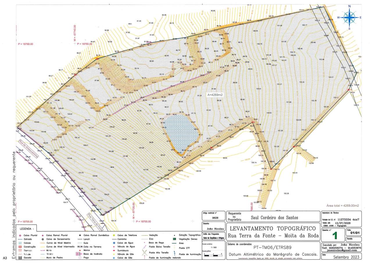 Terreno rústico, em zona calma e tranquila,  a 15 minutos de Leiria. - Grande imagem: 2/6