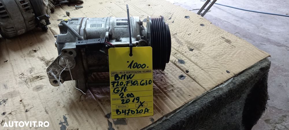 Compresor de clima BMW F20,F30,G30 ,G11 ,F25 2.0 d 2019 - 1