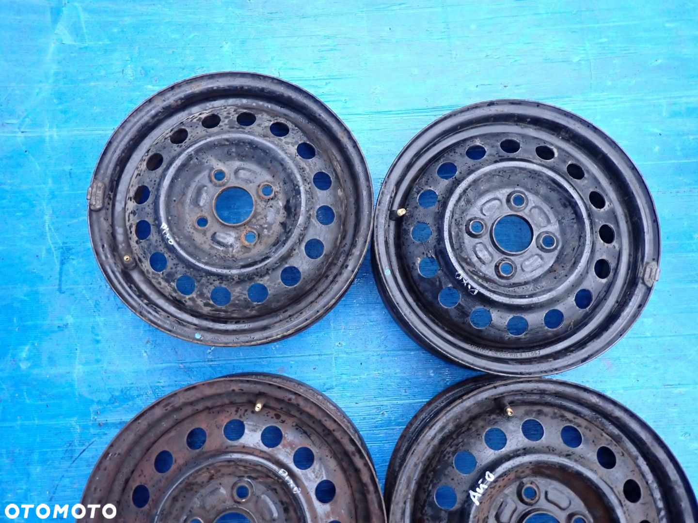 SUZUKI ALTO 09-FELGI STALOWE 14"x4.5J 4x100 - 3