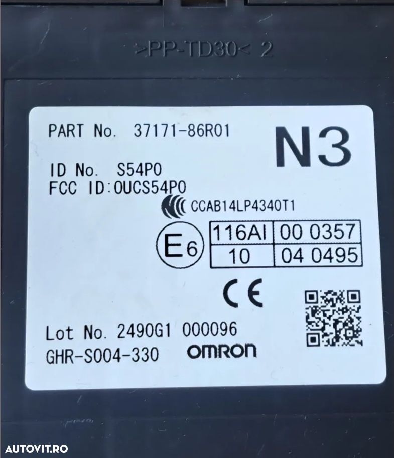 Modul electronic confort suzuki vitara ly - 3