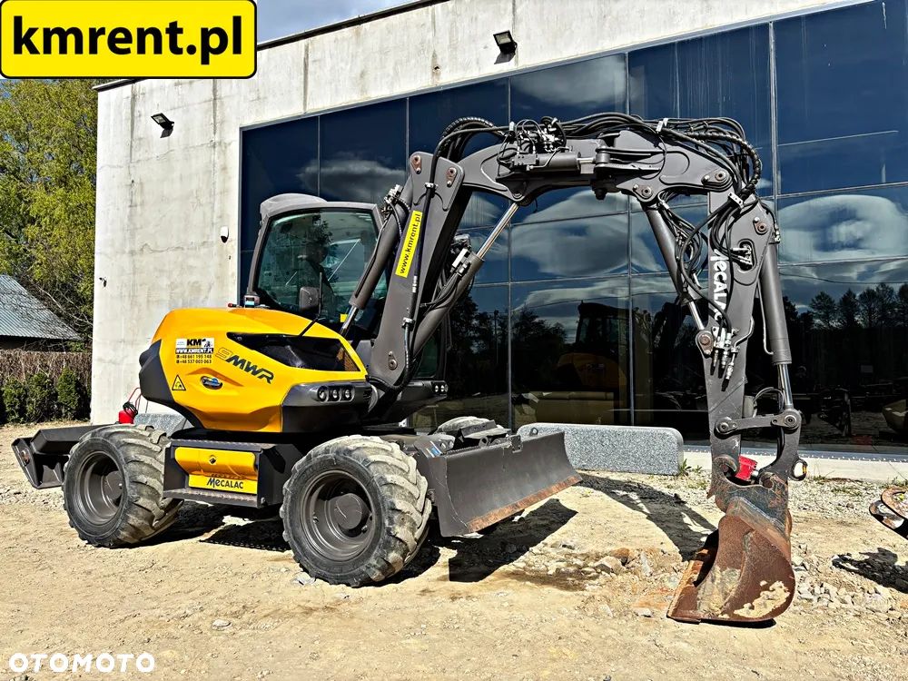 Mecalac 9 MWR KOPARKA KOŁOWA 2018R. MTH: 4099 | MECALAC 11 KOMATSU PW 98 TEREREX TW 95 110 WACKER NEUSON 100 YANMAR - 7