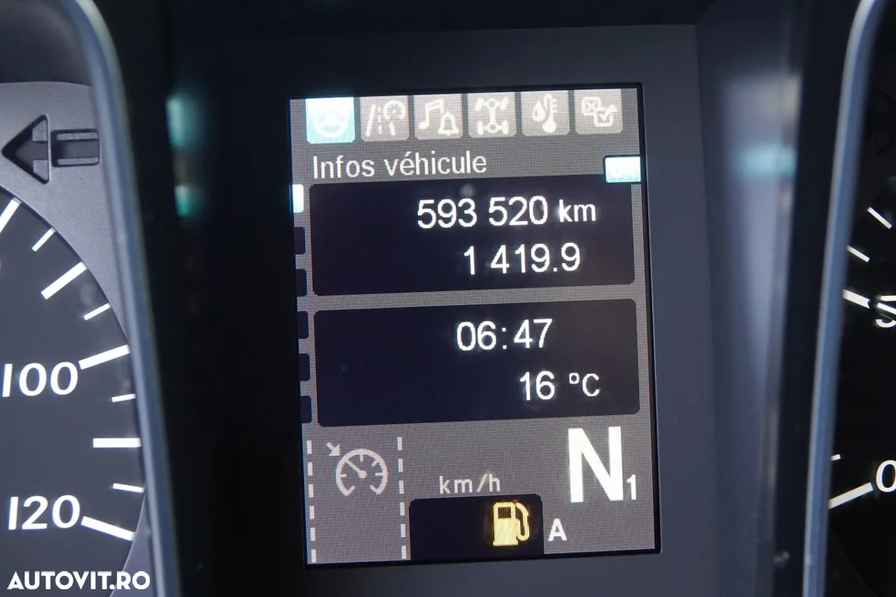 Mercedes-Benz ACTROS 1845 / I-PARK COOL / FĂRĂ RETARDER / 2017 / STREAM SPACE / IMPORTAT - 38