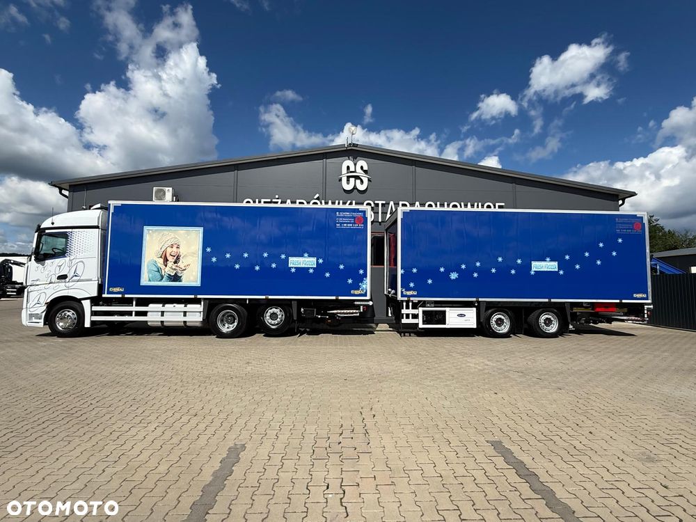 Mercedes-Benz Actros 2545 Zestaw przejazdowy chłodnia tandem 36 Epal // Świeżo z Niemiec !! - 3