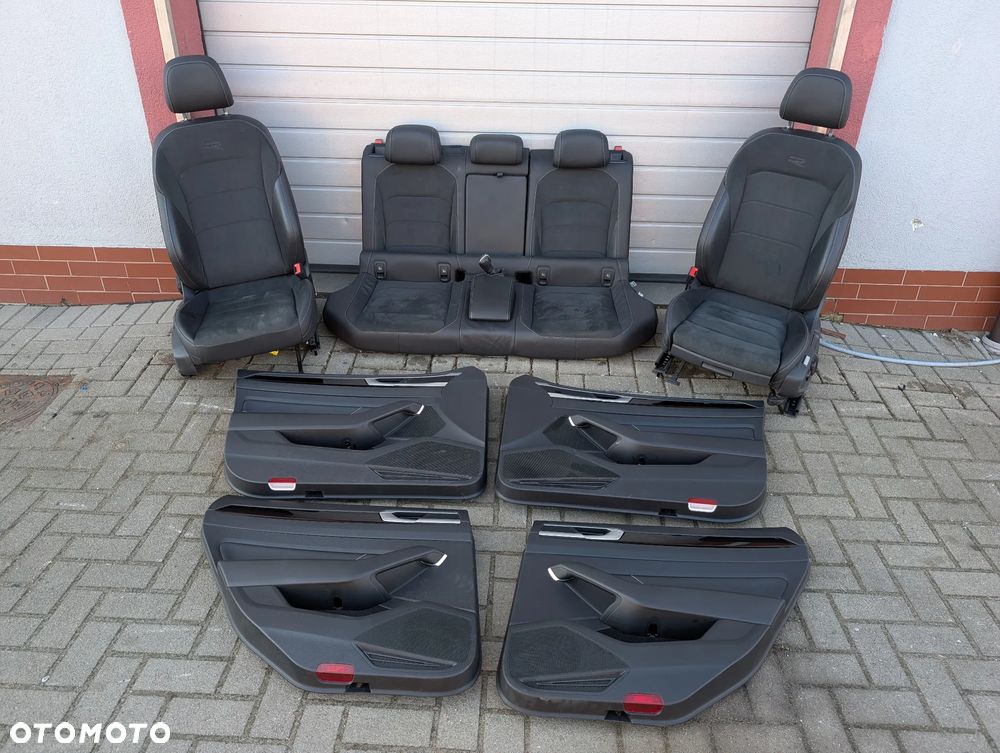 VW ARTEON LIFT R-LINE FOTELE KANAPA KOMPLET PODGRZEWANE KOMBI EUROPA STAN BDB - 2
