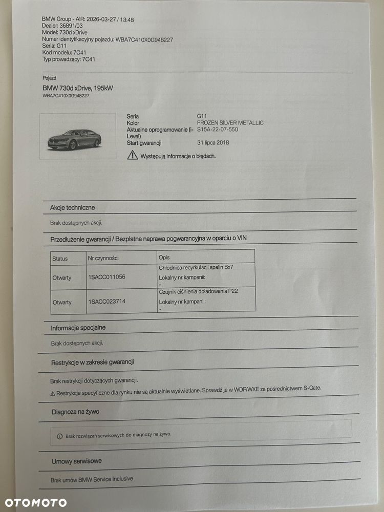 BMW Seria 7 730d xDrive - 17