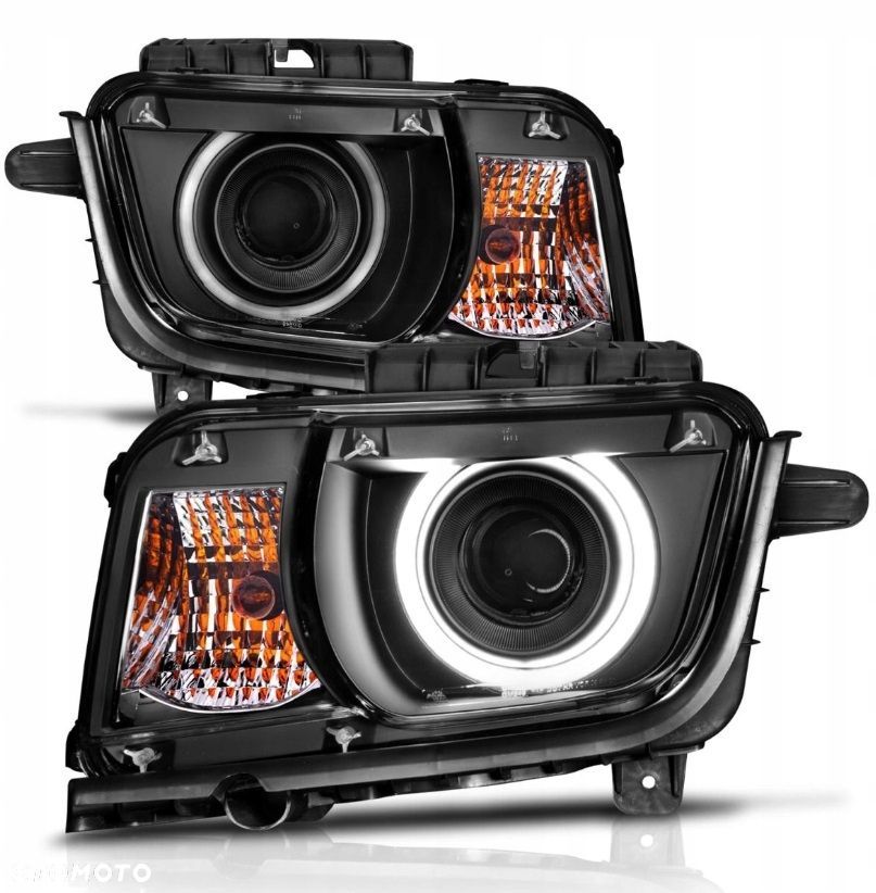 Reflektor Lampa kpl Diody Soczewka Clear Black Chevrolet Camaro V 5 09-13 - 3