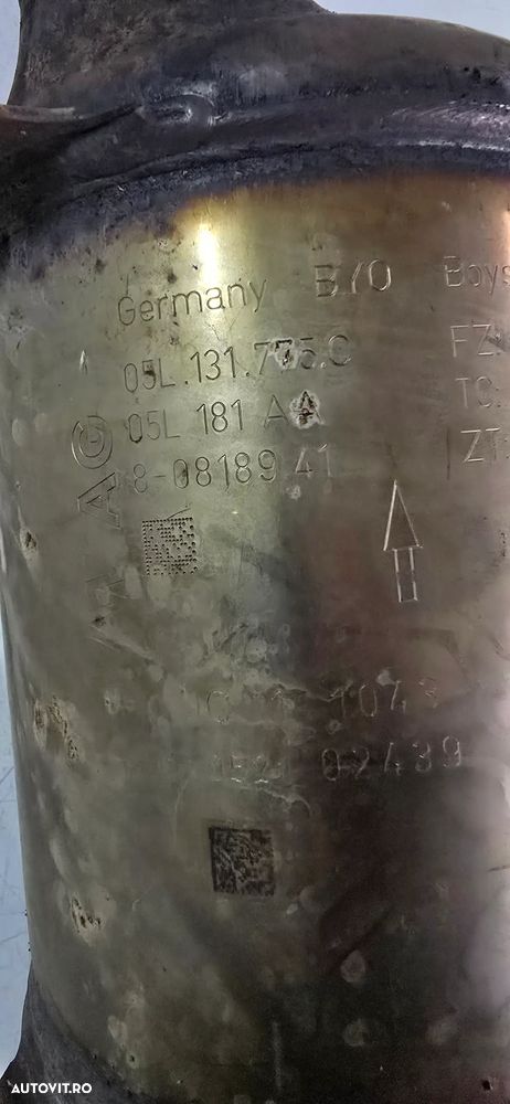 DPF Filtru Particule Audi A4 A5 A6 C8 Q3 Q5 2.0 Tdi Cod 05L131765K 05L131775C An 2018-2024 - 6