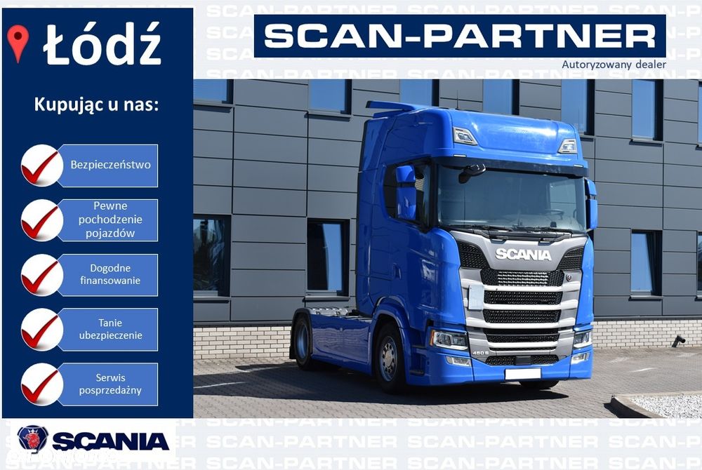 Scania S450 !! 4 x poduszka !! Full LED !! - 1