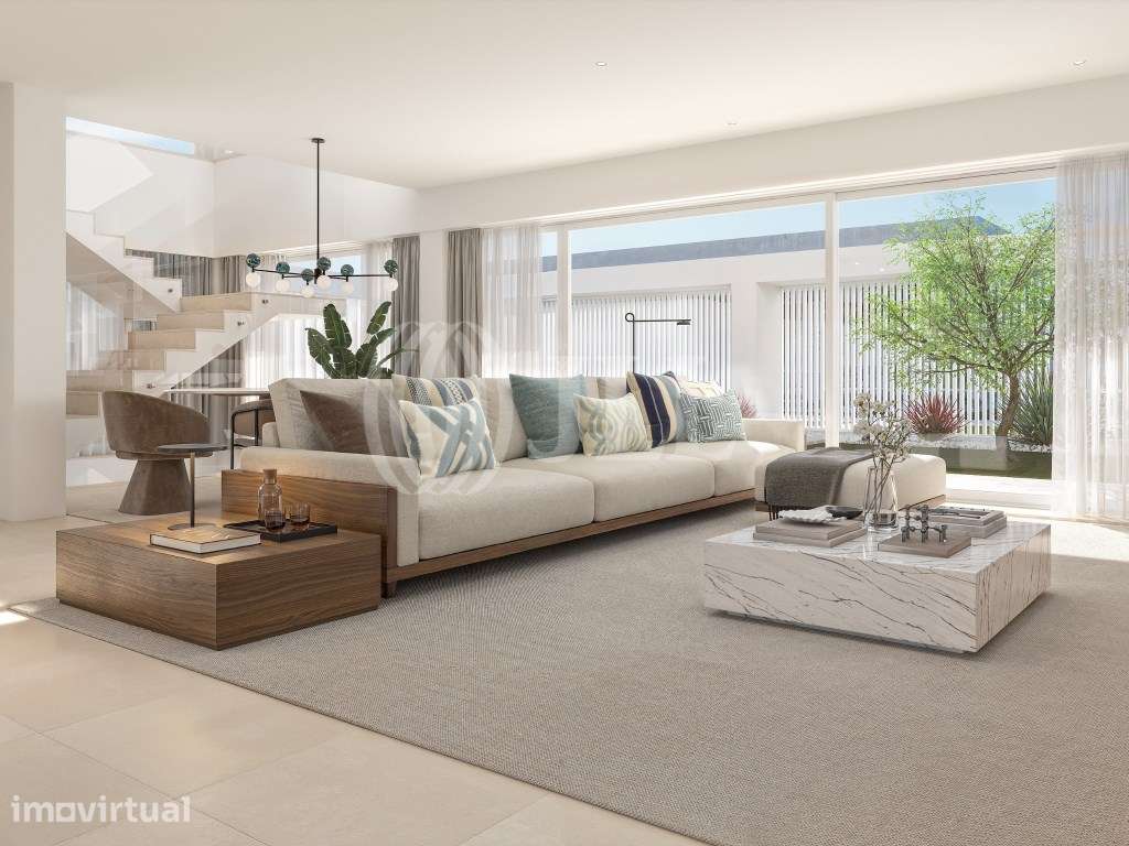 Apartamento T3, novo, no Alfarroba Condominium, em Portimão, Algarve - Grande imagem: 4/49