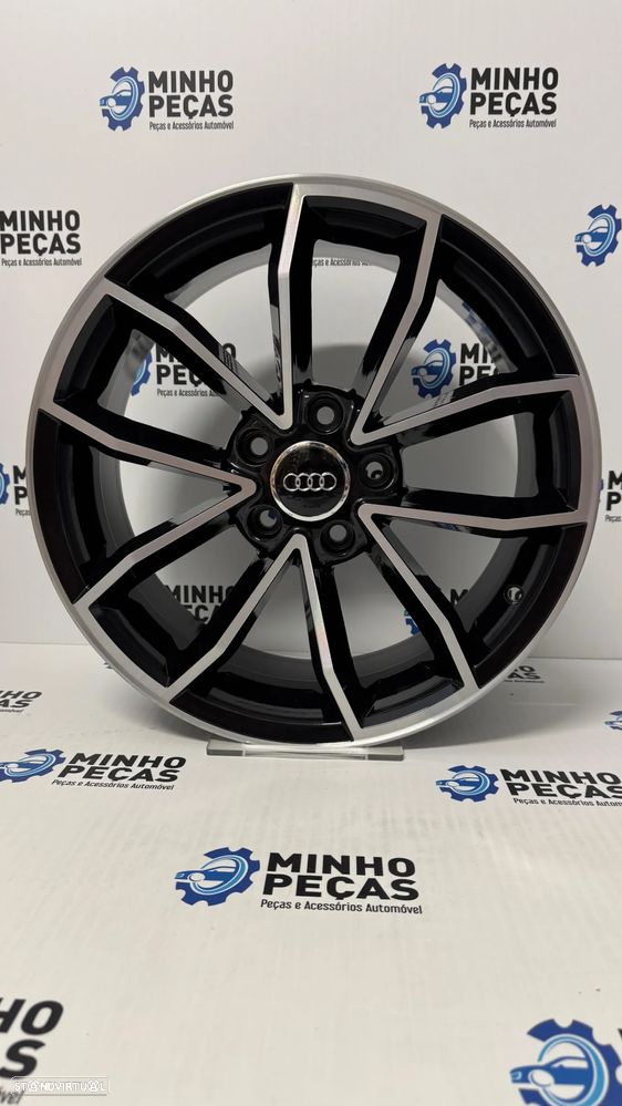 Jantes Audi SQ5 em 17 Preto Polido. - 9