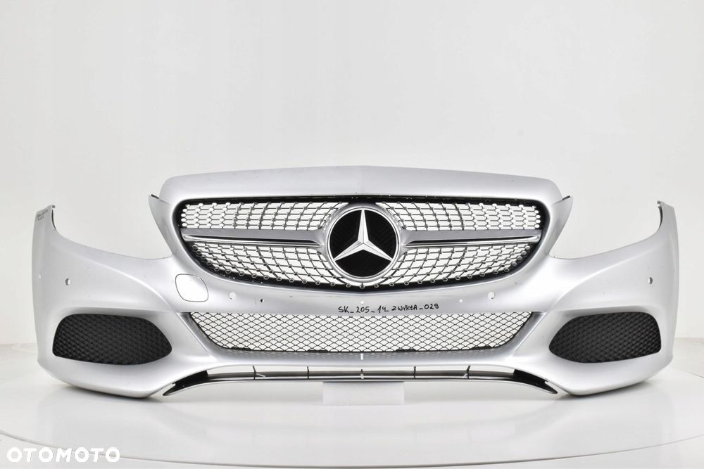 MERCEDES C-KLASA W205 205 ZWYKŁY 2014- ZDERZAK PRZEDNI - 1