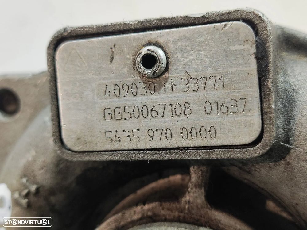 Turbo Compressor BorgWarner Renault 54359700000 1.5 dCi 65cv K9K700 - 7