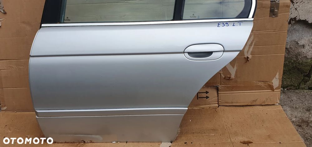 Drzwi lewy tył tylne lewe BMW 5 E39 354 Titansilber - 5