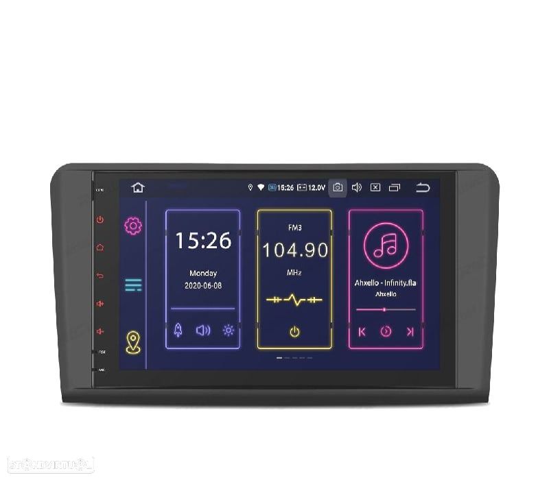 AUTO RADIO GPS ANDROID 10 PARA MERCEDES ML 05-12 GL 06-12 - 6