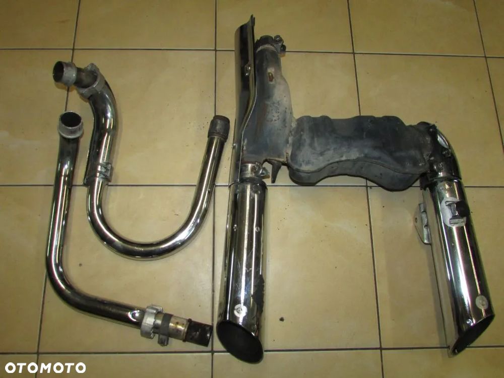 Honda Shadow VT500 tłumiki wydechy komplet - 2
